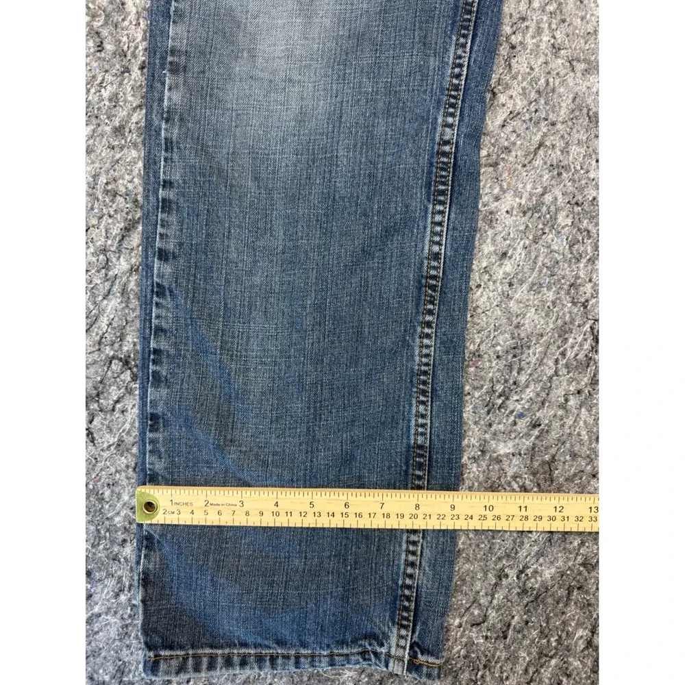 Levis 559 Relaxed Straight Mens Blue Denim Jeans 38x34 Medium Wash Classic